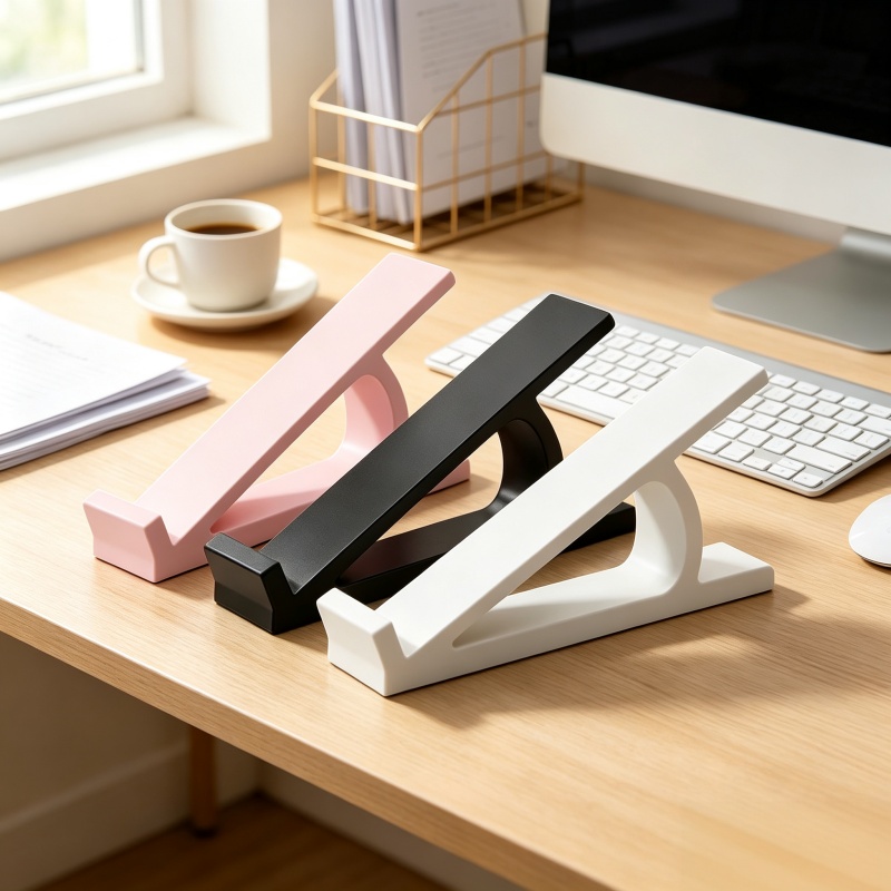Laptop Accessories Nearby - 1Pair Plastic Keyboard Riser Stand Universal