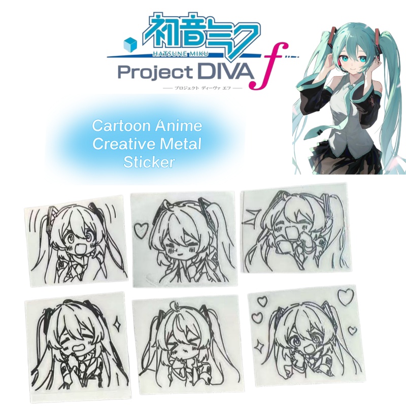 Hatsune Miku cartoon anime cha - Laptop Accessories Toy ulasan dan harga