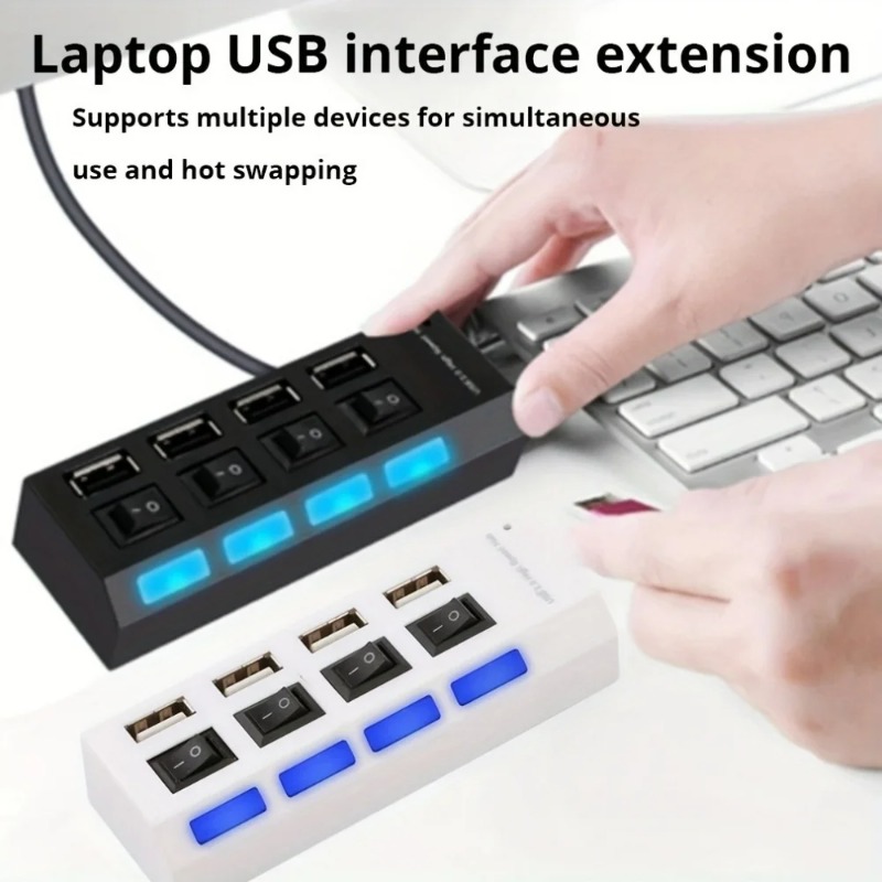 USB 2.0 Hub 4/7 Port Splitter  - Laptop Accessories Nearby ulasan dan harga