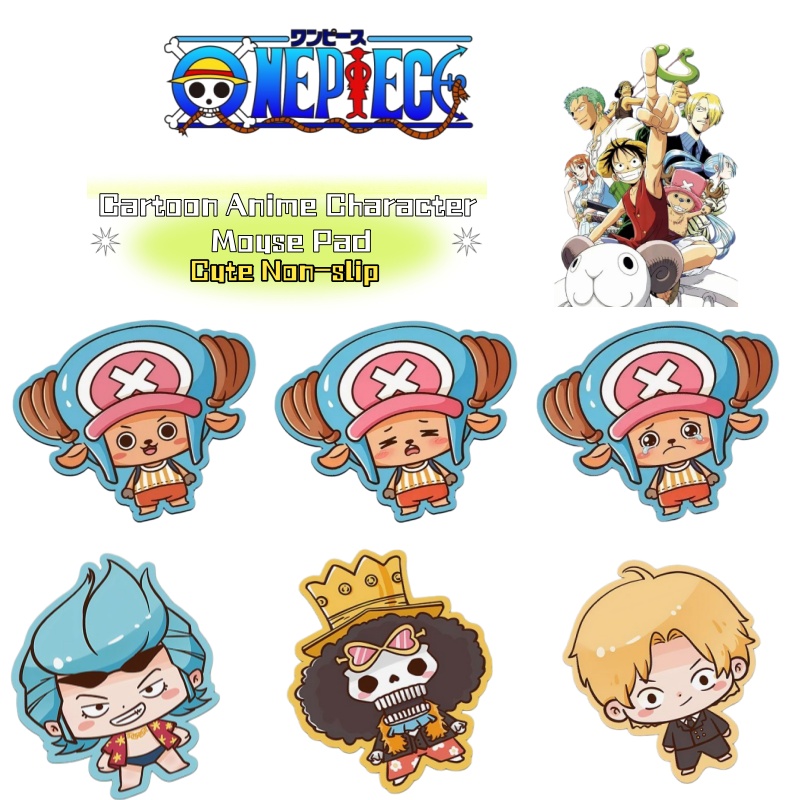 One Piece cartoon anime charac - Laptop Accessories Toy ulasan dan harga