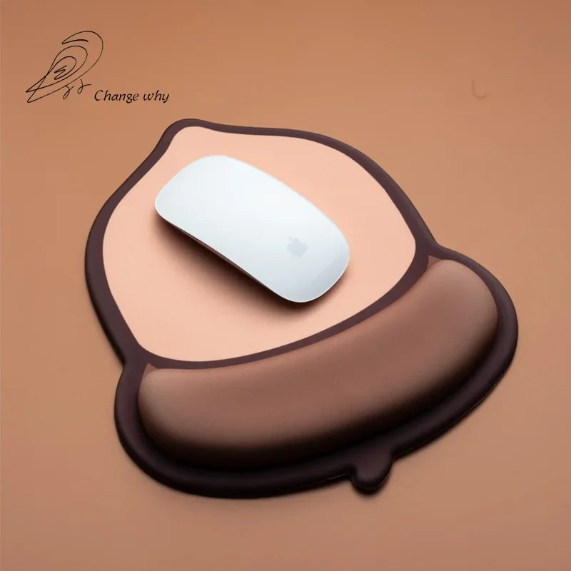 1 Pc Acorn Shape Office Mousep - Wrist Rest Gel ulasan dan harga