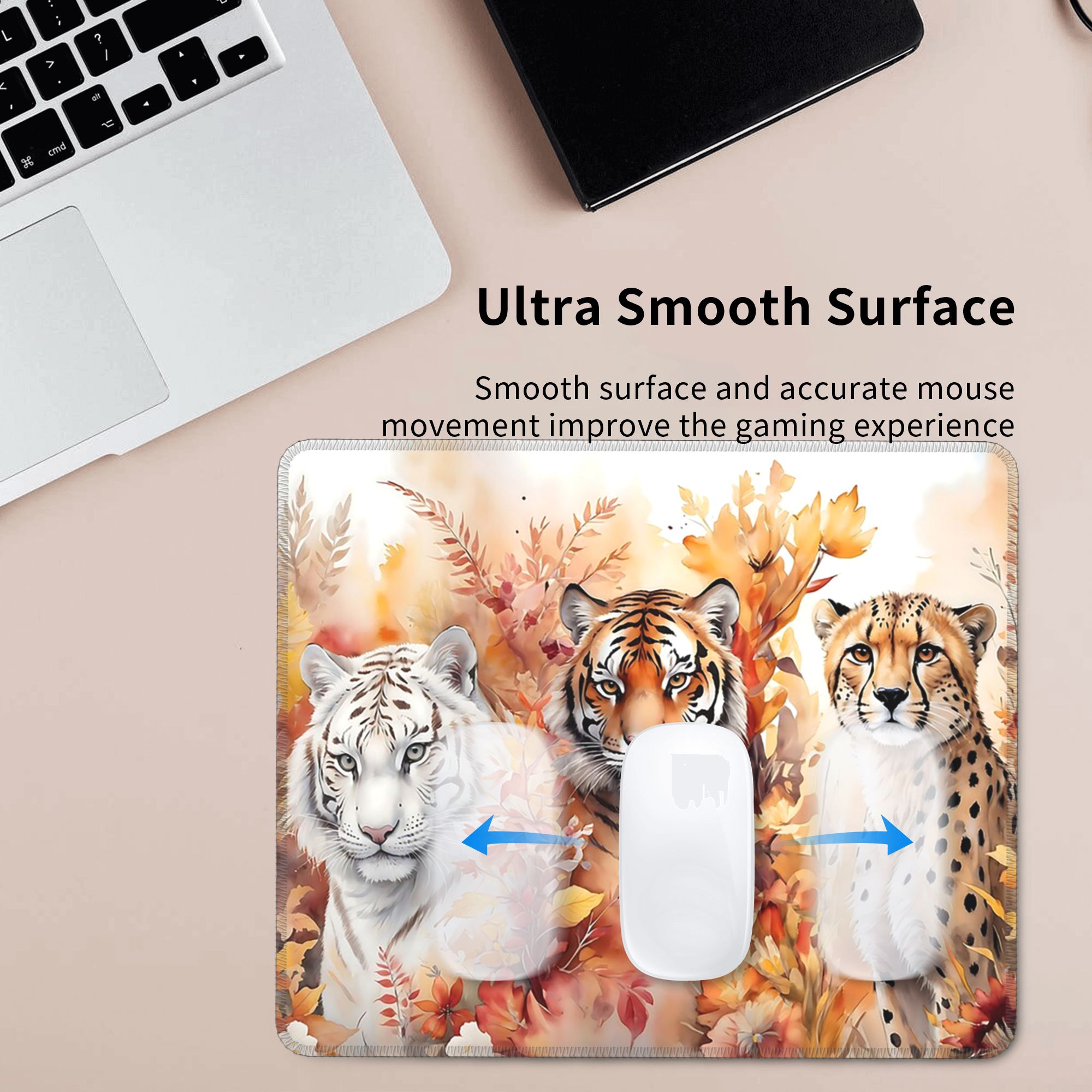 Tiger Face And Autumn Foliage  - Laptop Accessories Nearby ulasan dan harga
