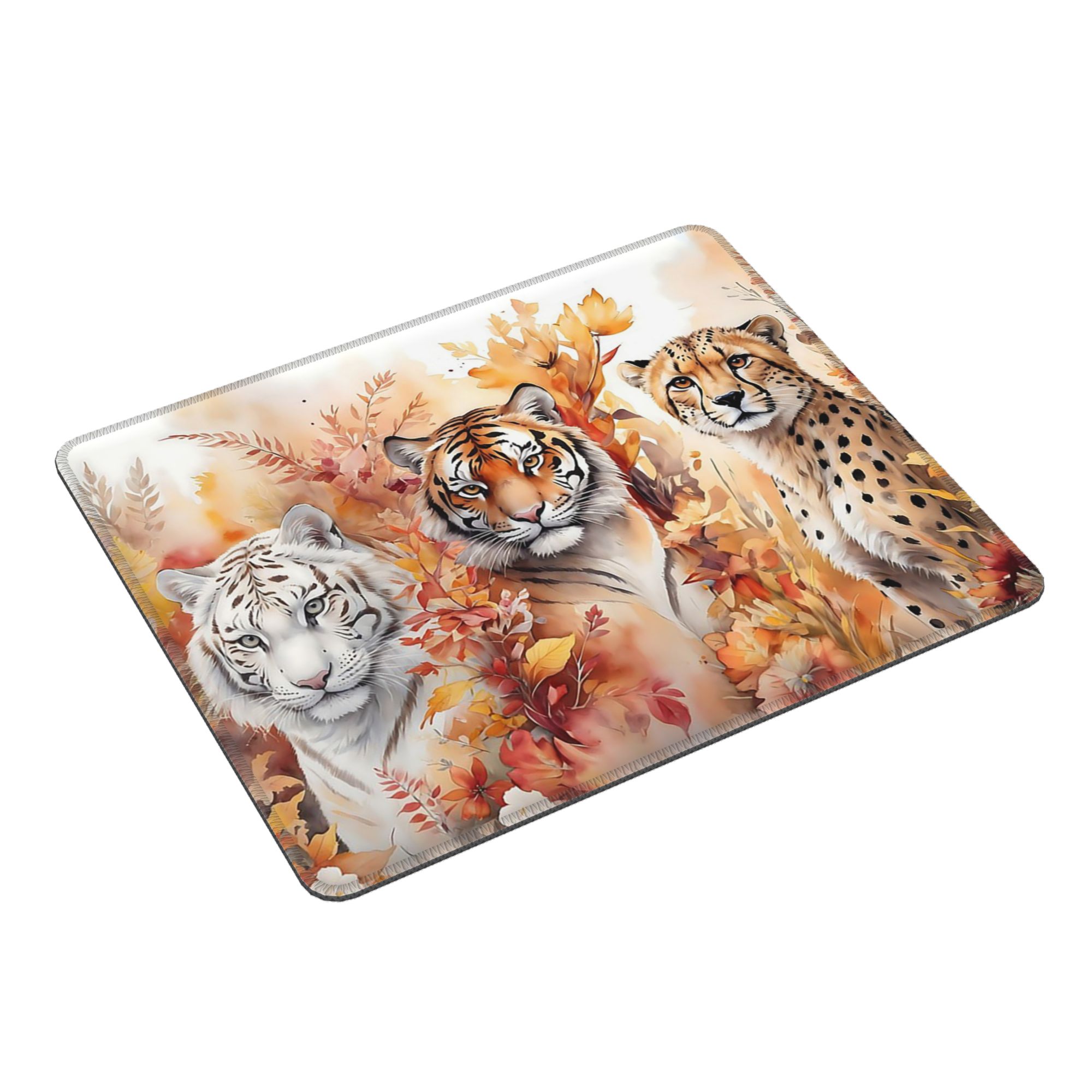 Tiger Face And Autumn Foliage  - Laptop Accessories Nearby ulasan dan harga