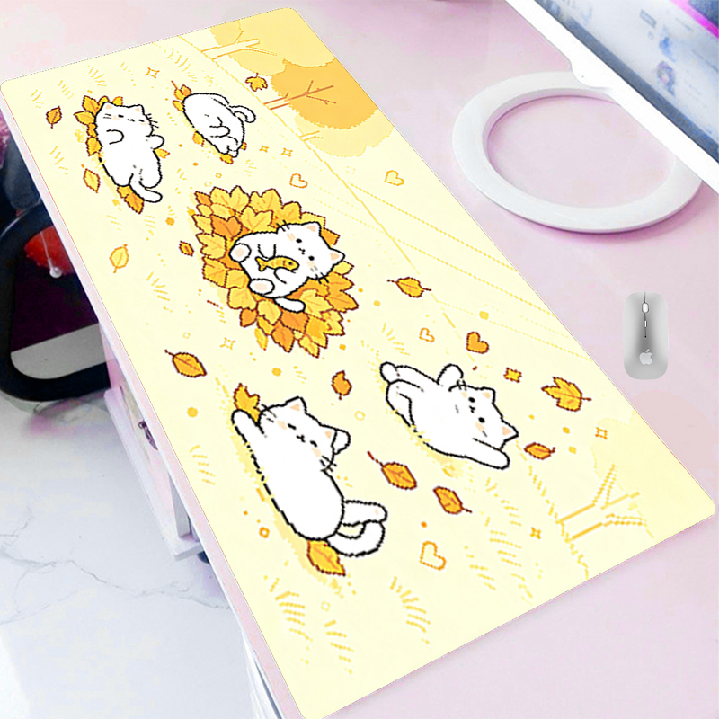 Low pixel cartoon Mouse Pad Ga - Laptop Accessories Essential ulasan dan harga