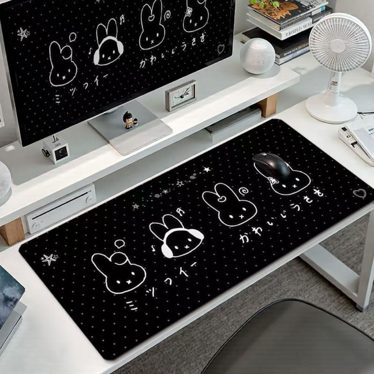Cute Miffy Rabbit Large Mouse  - Laptop Accessories Toy ulasan dan harga