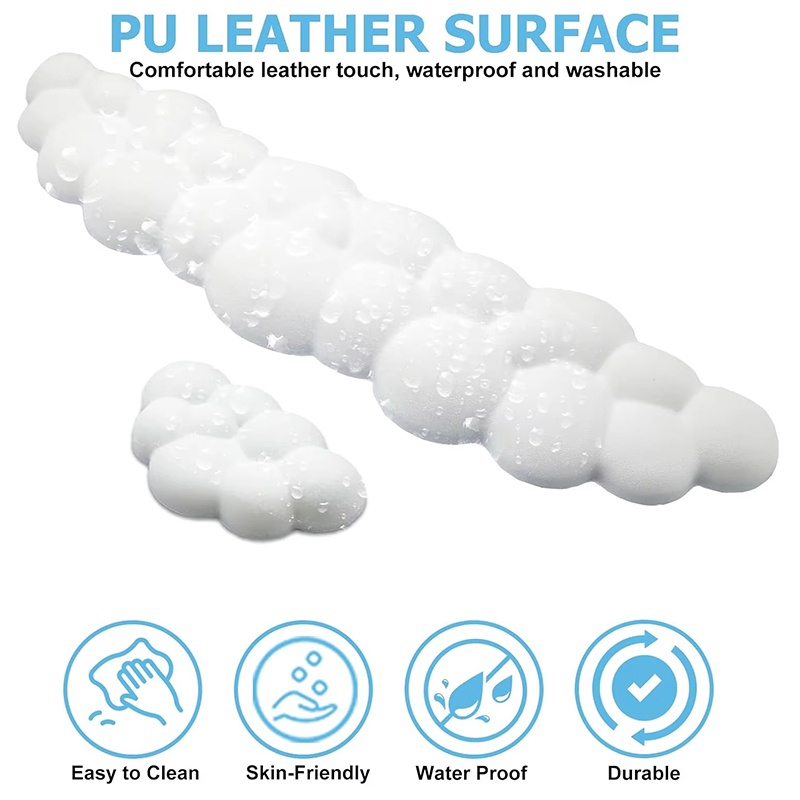 Keyboard Cloud Wrist Rest Pad  - Wrist Rest Gel ulasan dan harga