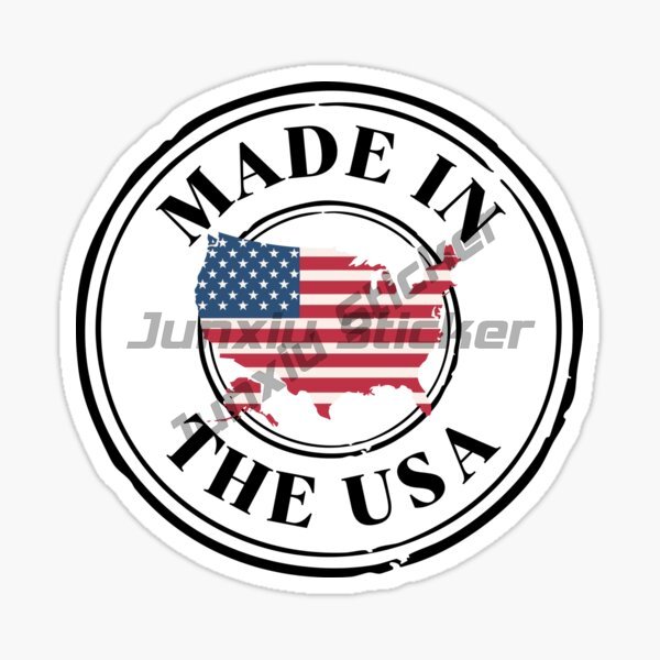 MADE IN USA Flag Vinyl Car Sti - Laptop Accessories Computer ulasan dan harga