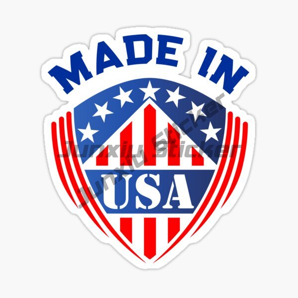 MADE IN USA Flag Vinyl Car Sti - Laptop Accessories Computer ulasan dan harga