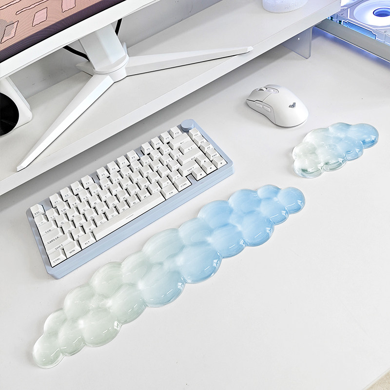 Mouse Pad Wrist Antislip Silic - Wrist Rest Gel ulasan dan harga