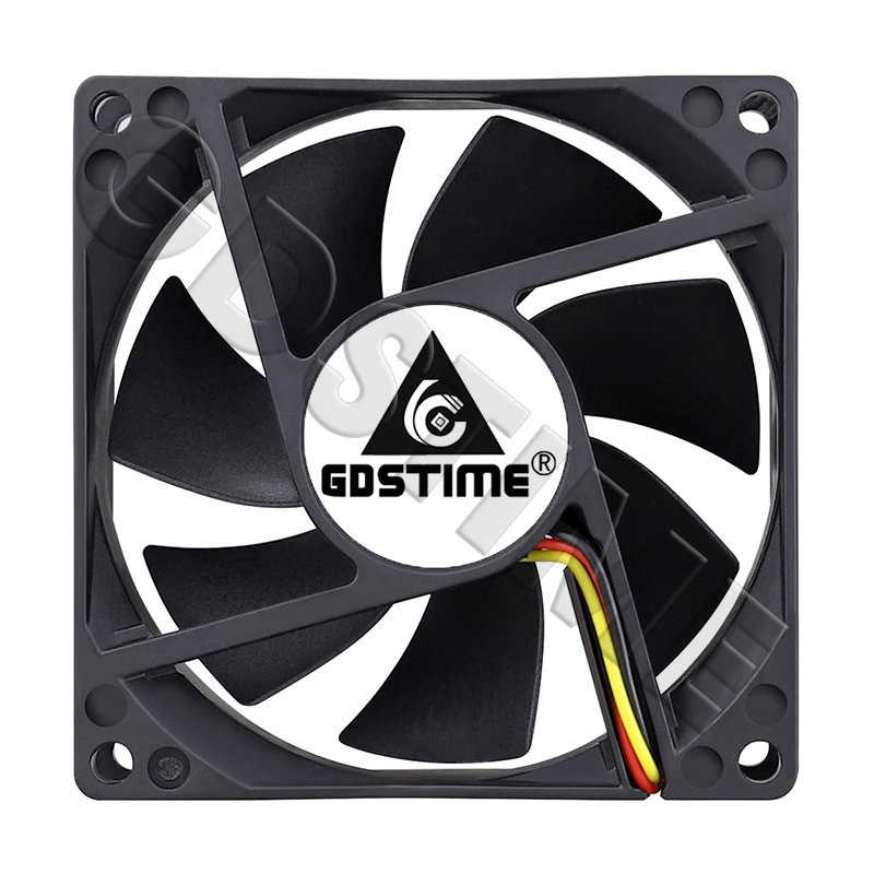 Gdstime DC 5V 12V 24V Fan 80mm - Laptop Accessories Computer ulasan dan harga