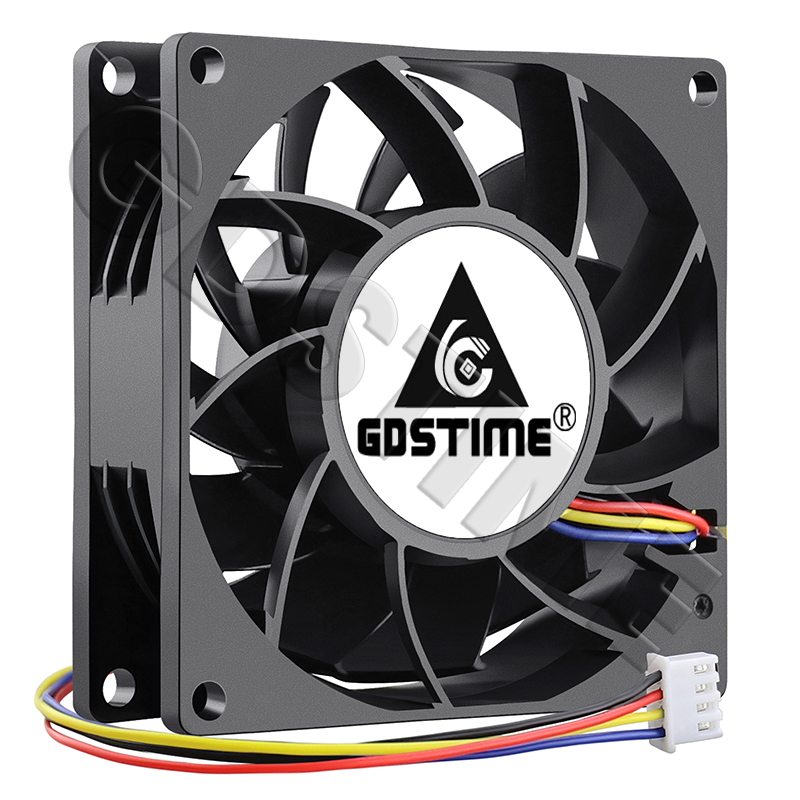 Gdstime DC 5V 12V 24V Fan 80mm - Laptop Accessories Computer ulasan dan harga