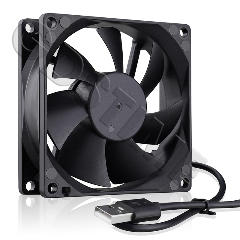 Gdstime DC 5V 12V 24V Fan 80mm - Laptop Accessories Computer ulasan dan harga