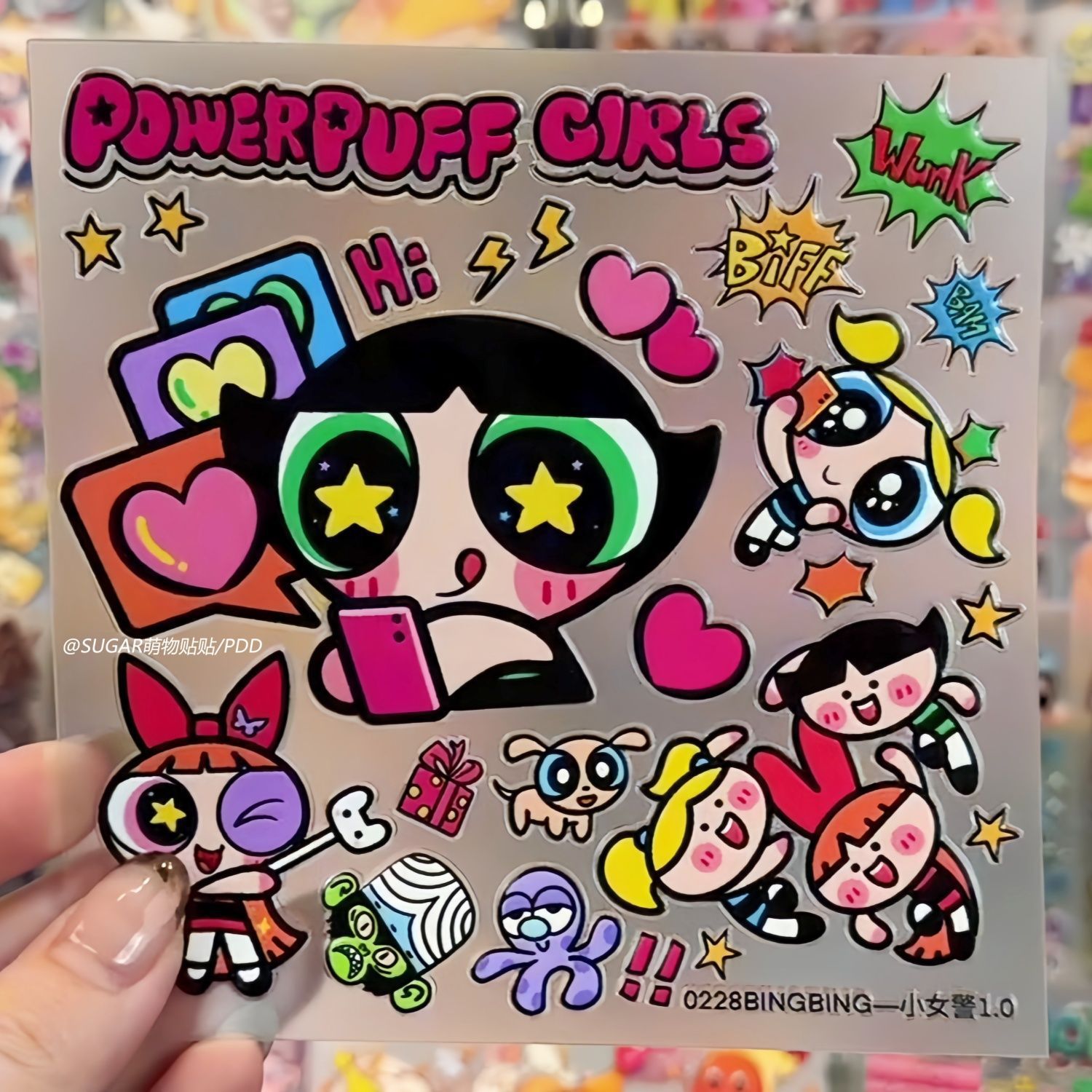 Kawaii Powerpuff Girl Characte - Laptop Accessories Toy ulasan dan harga