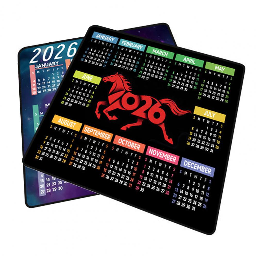 2026 Calendar Mouse Pad Waterp - Laptop Accessories Computer ulasan dan harga