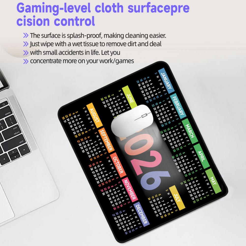 2026 Calendar Mouse Pad Waterp - Laptop Accessories Computer ulasan dan harga
