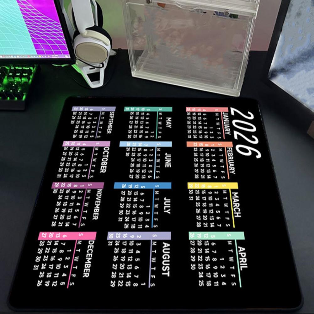 2026 Calendar Mouse Pad Waterp - Laptop Accessories Computer ulasan dan harga