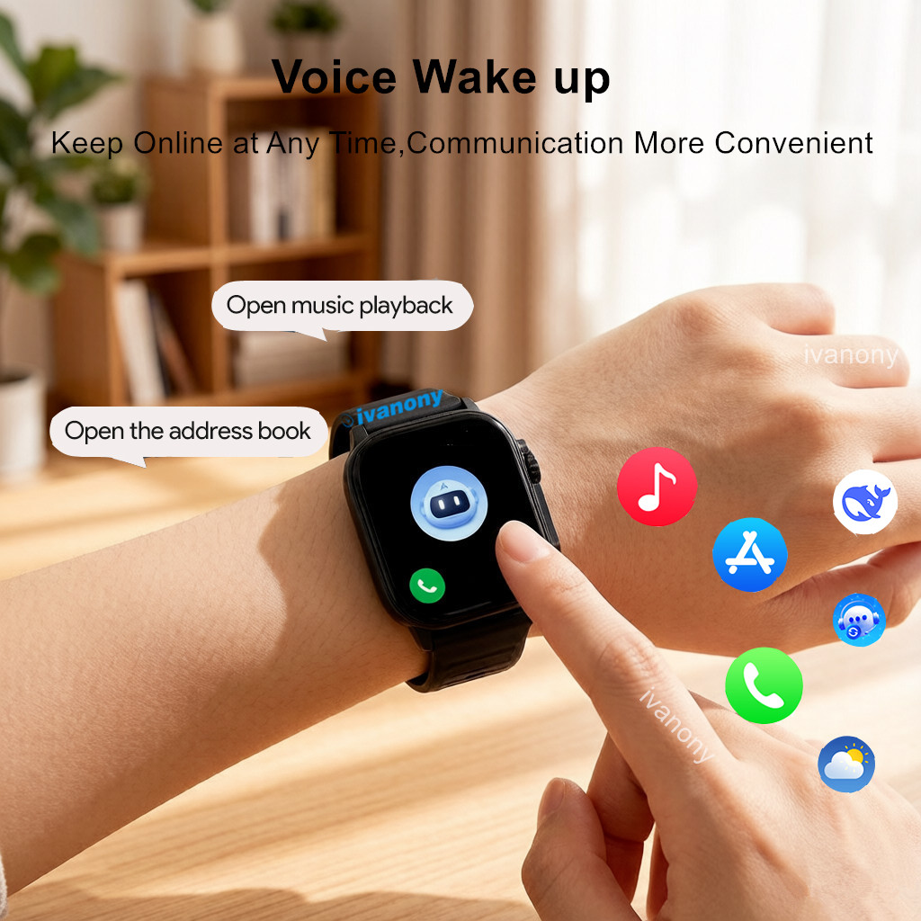 HK12 Ultra 4 Smart Watch Suppo - Wrist Rest Gel ulasan dan harga