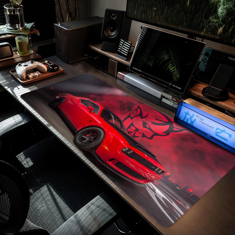 D-DodgeS Car Cool Mouse Pad XX - Laptop Accessories Nearby ulasan dan harga