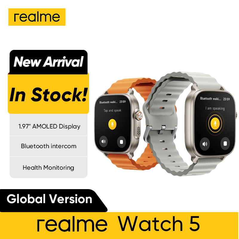 Global Version realme watch 5  - Wrist Rest Gel ulasan dan harga
