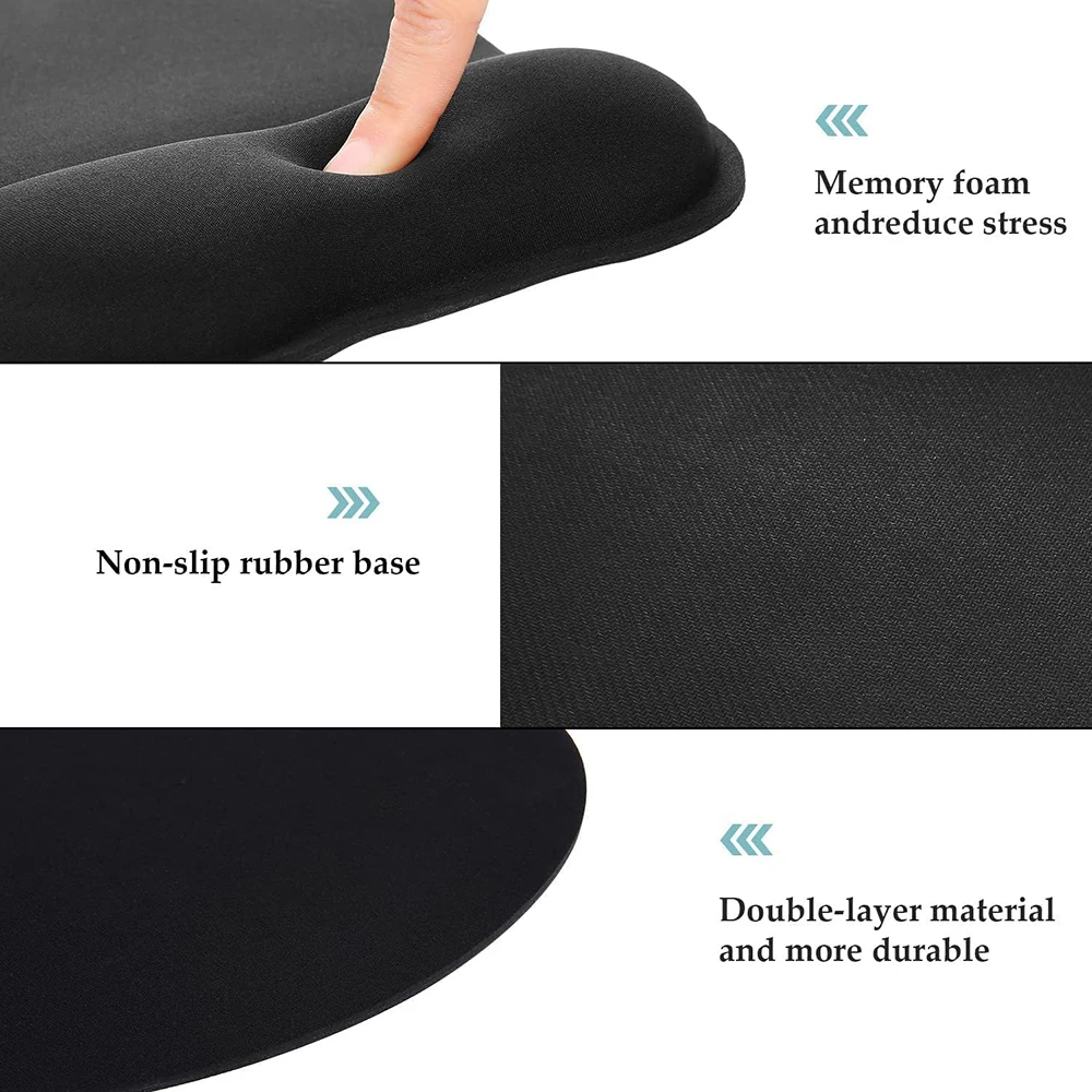 Mouse Pad with Wrist Support,  - Wrist Rest Gel ulasan dan harga