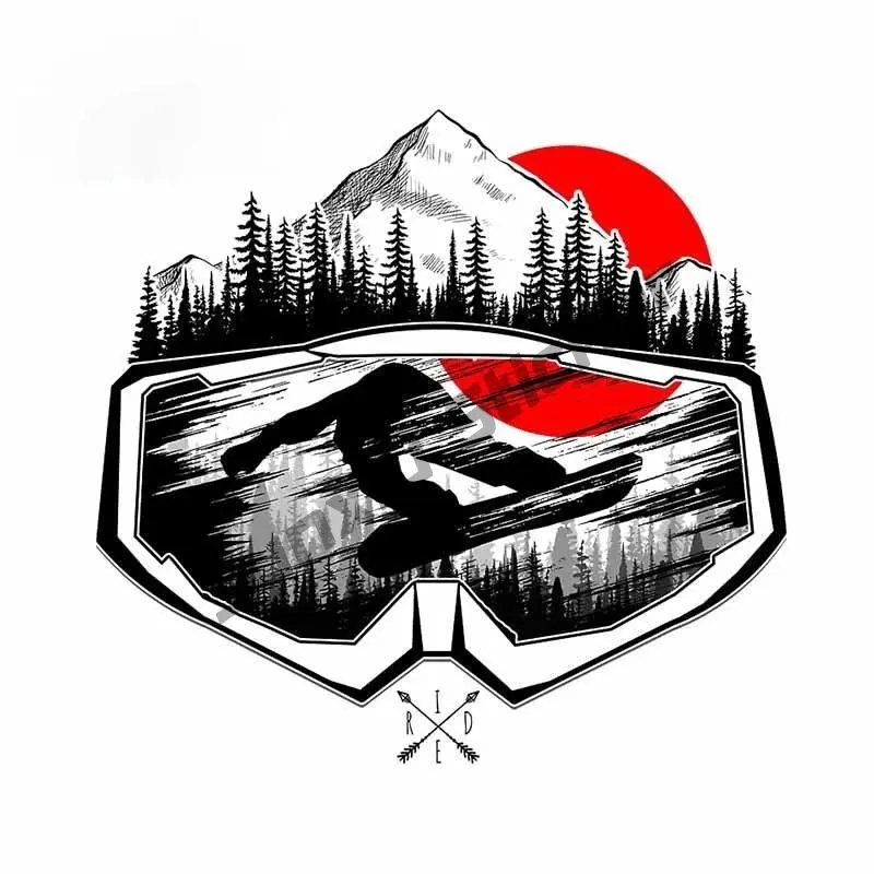 Personality Snowboard Mask Car - Laptop Accessories Online ulasan dan harga