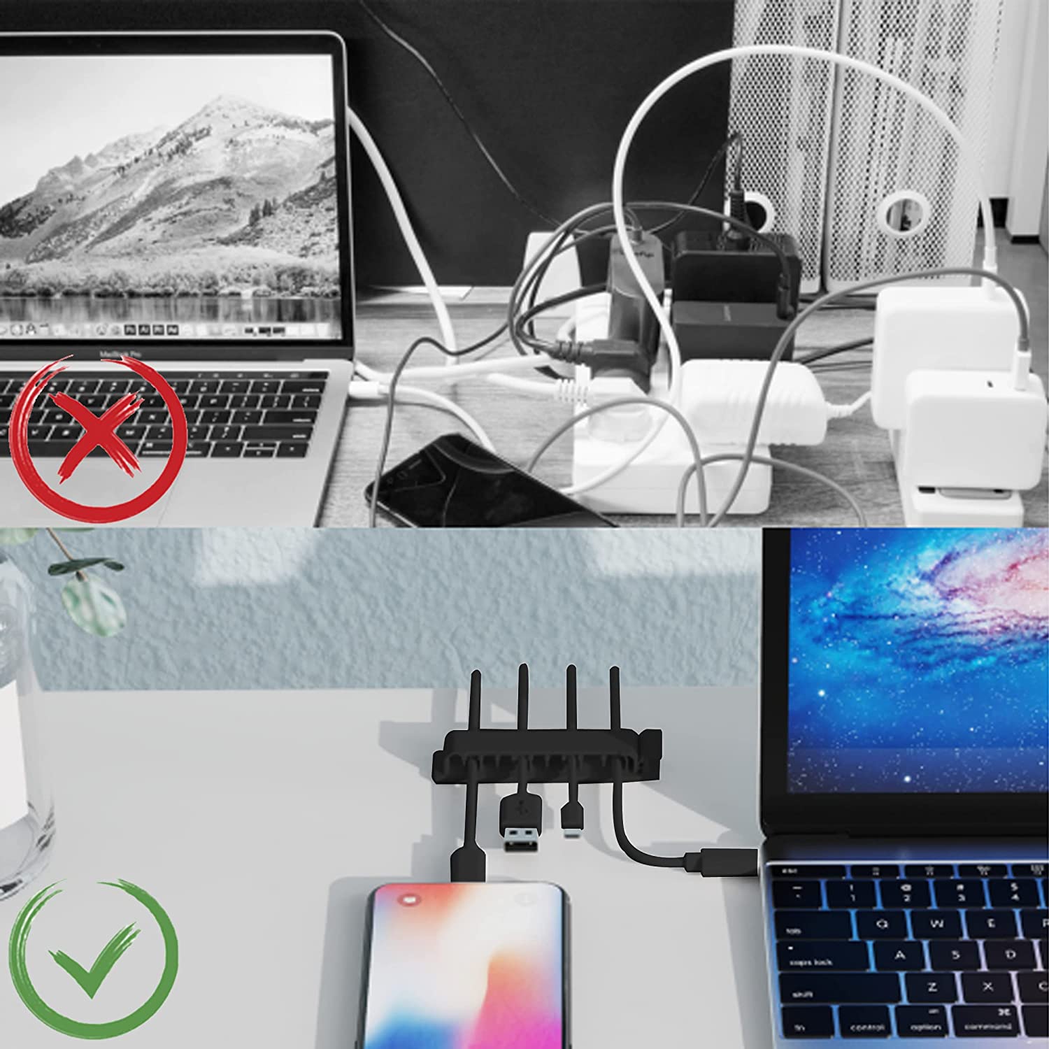 Cable Organizer Cord Managemen - Keyboard Cover Silicone ulasan dan harga